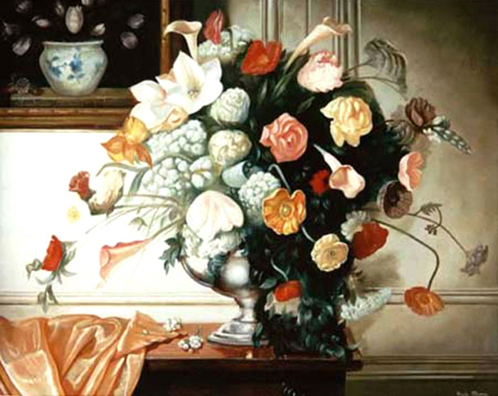 Some-flowers._24x30_in.