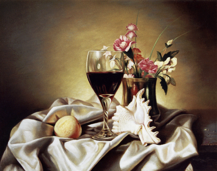 Stillife with a glass